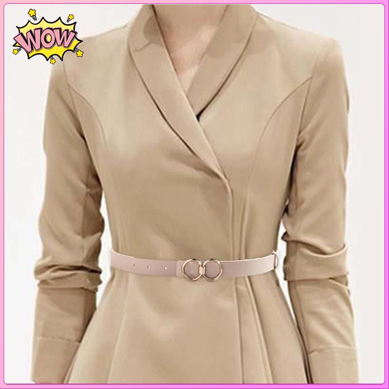 Thắt Lưng Da pu Có Khóa Cài Thời Trang Cho Nữ