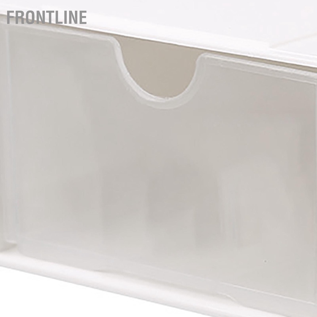 Frontline Hộp Lưu Trữ Ngăn Kéo Bằng Nhựa Để Bàn Sắp Xếp Tiết Kiệm Không Gian Đa Năng Đựng Cho Văn Phòng Ngủ Ký Túc Xá
