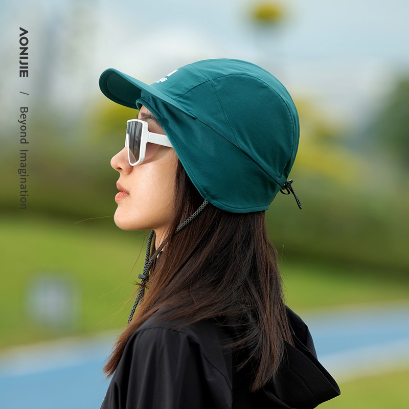 Aonijie Mũ Thể Thao e4613 Giữ Ấm Tai Chống Gió 54-62cm Có Khóa Cài