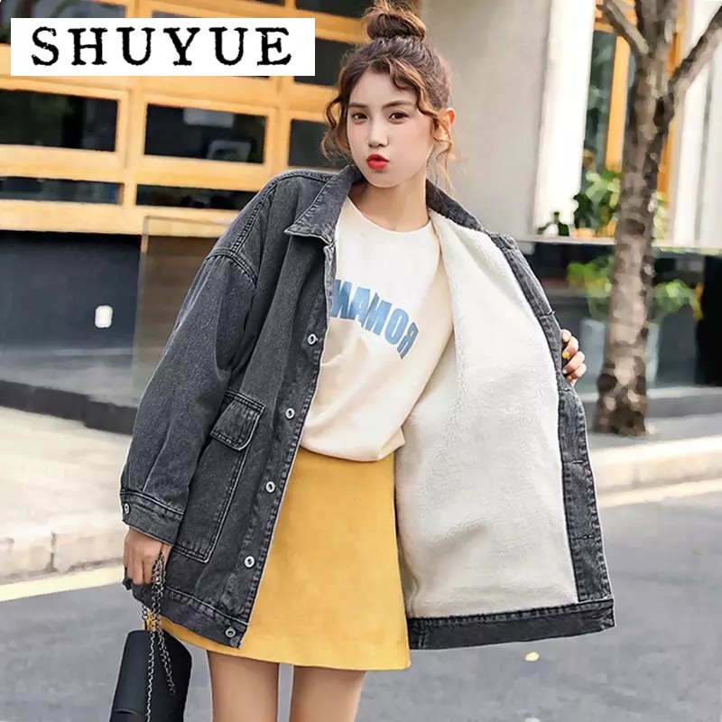 SHUYUE áo khoác dù áo khoác bomber New Style Cổ điển Thời trang INS WM