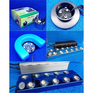 Tạo khói, tạo ẩm 3 đầu, 5 đầu, 10 đầu - dùng cho hồ, bể cá to có đèn đổi màu, bộ phun khói tiểu cảnh