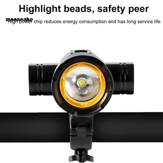 Đèn Pha led Chống Thấm Nước Sạc usb Cho Xe Đạp