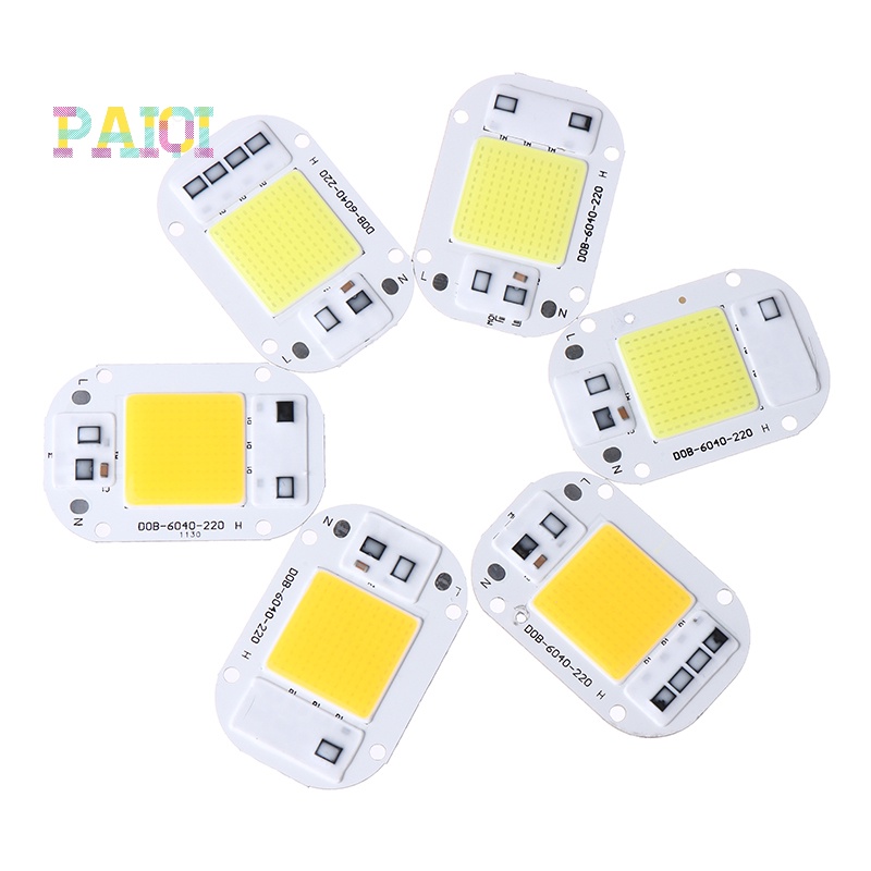 Chip Đèn led cob Thông Minh 20w 30w 50w ac 220v Mới