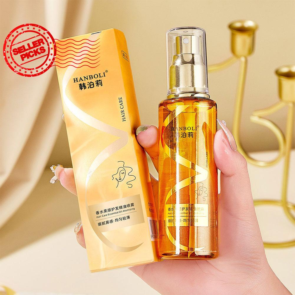 Tinh Dầu Xịt Chăm Sóc Tóc Khô Và Xoăn Mượt Mà Hương Thơm f0q1