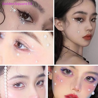 Kim cương ngọc trai 3d tự dính trang trí mặt / cơ thể đa năng