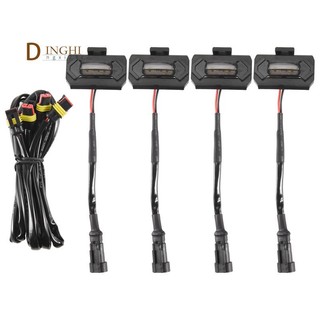 4 đèn led phía trước cho xe hơi toyota tacoma raptor trd off road sport 2020 2021