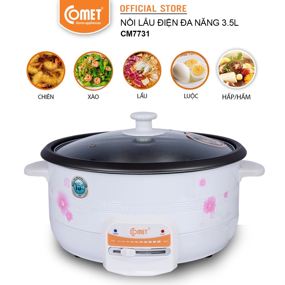 Nồi lẩu điện 3,5L COMET - CM7731