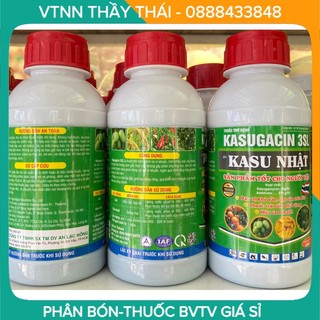 Kasu nhật 3SL, 450ml,  phòng trừ khuẩn gây bệnh đạo ôn, cháy bìa lá lúa, phấn trắng, thán thư,thối quả, ghẻ