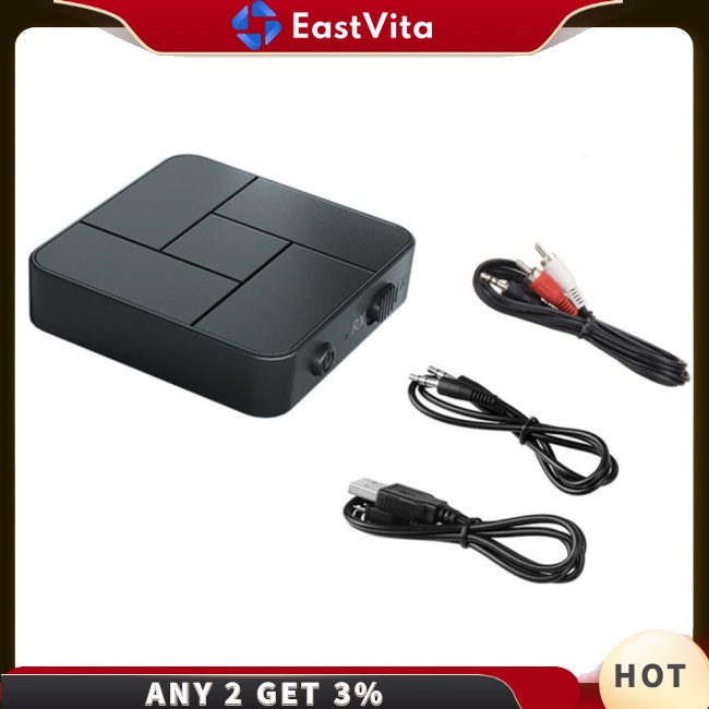 Thiết Bị Truyền Nhận Tín Hiệu Bluetooth 5.0 2 Trong 1 Cho Tv / Máy Tính