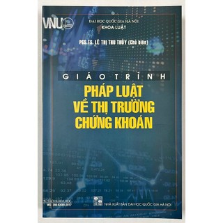 Sách - Giáo Trình Pháp Luật Về Thị Trường Chứng Khoán