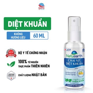 Xịt diệt khuẩn Natuearth 60ml