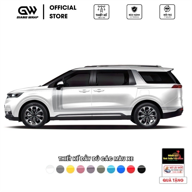 Tem Thể Thao Cho Xe Kia Carnival