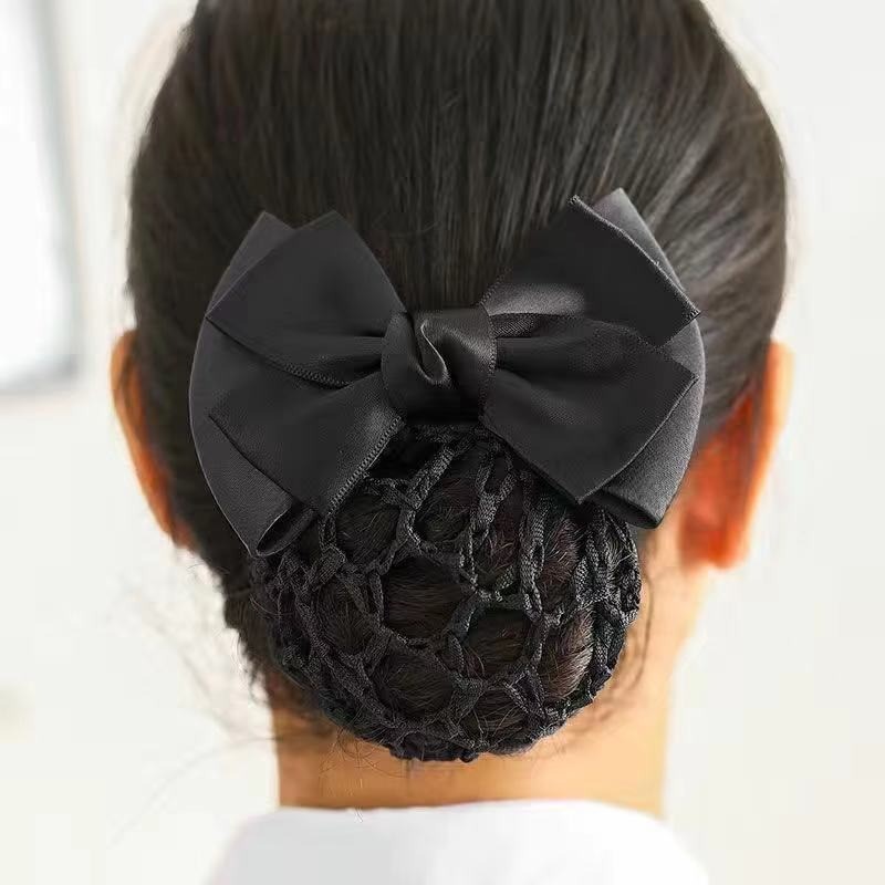 Kẹp tóc túi lưới đầu hoa AAA iLita kẹp búi tóc cao cấp dành cho thư ký ý tá ngân hàng khách sạn tiếp viên phục vụ