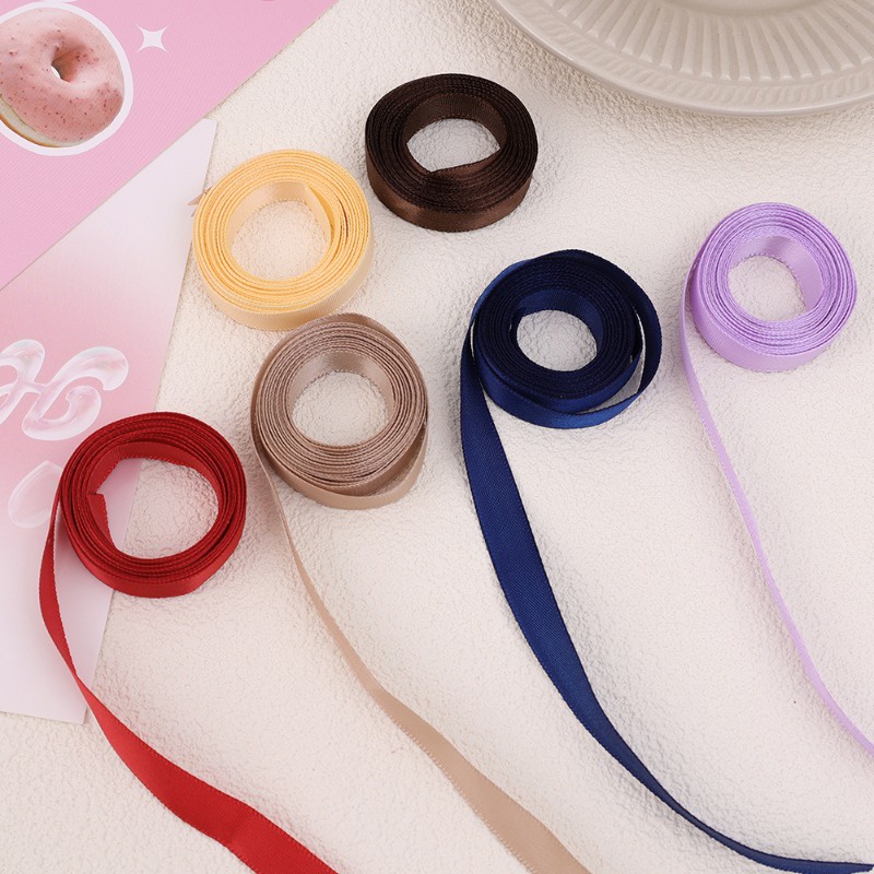 1 Cuộn Dây Ruy Băng Thắt Nơ Nhiều Màu Sắc / Phụ Kiện Tóc Đuôi Ngựa / 1 Cuộn Dây Ruy Băng Dài Màu Sắc Ngọt Ngào