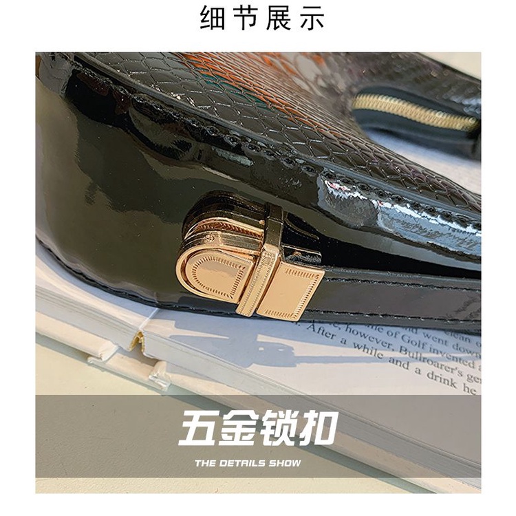 Niche Túi Đeo Một Bên Vai Da Rắn Chống Thấm Nước Thời Trang Cao Cấp Đơn Giản Di Động haobing Biqu Phong Cách Mới Cho Nữ