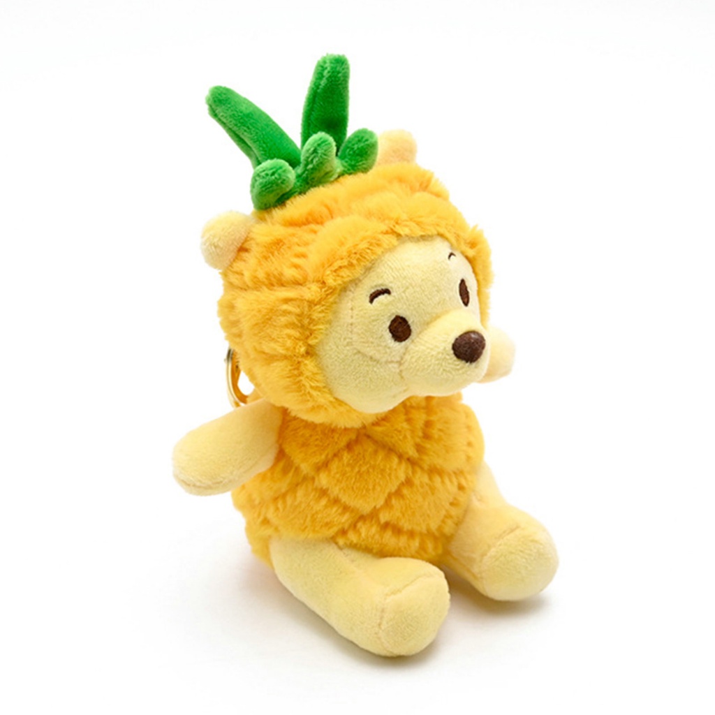 Buym2 Móc Khóa Búp Bê Gấu / Quả Dứa Nhồi Bông mini Mềm Mại Thoải Mái Chạm Cảm Ứng Chống Mài Mòn Trang Trí Túi Xách