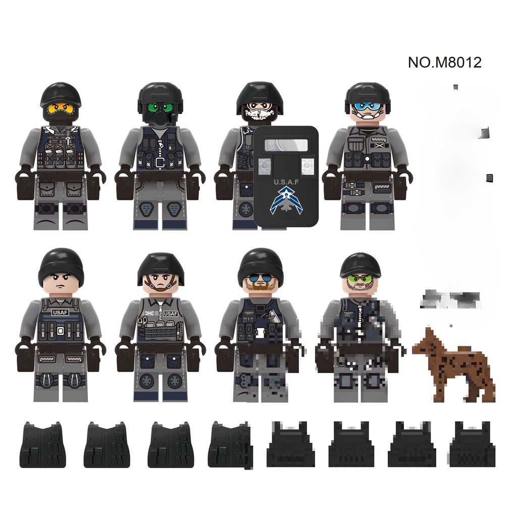 Bộ Đồ Chơi Lắp Ráp Mô Hình Tàu Chiến Quân Đội Độc Đáo