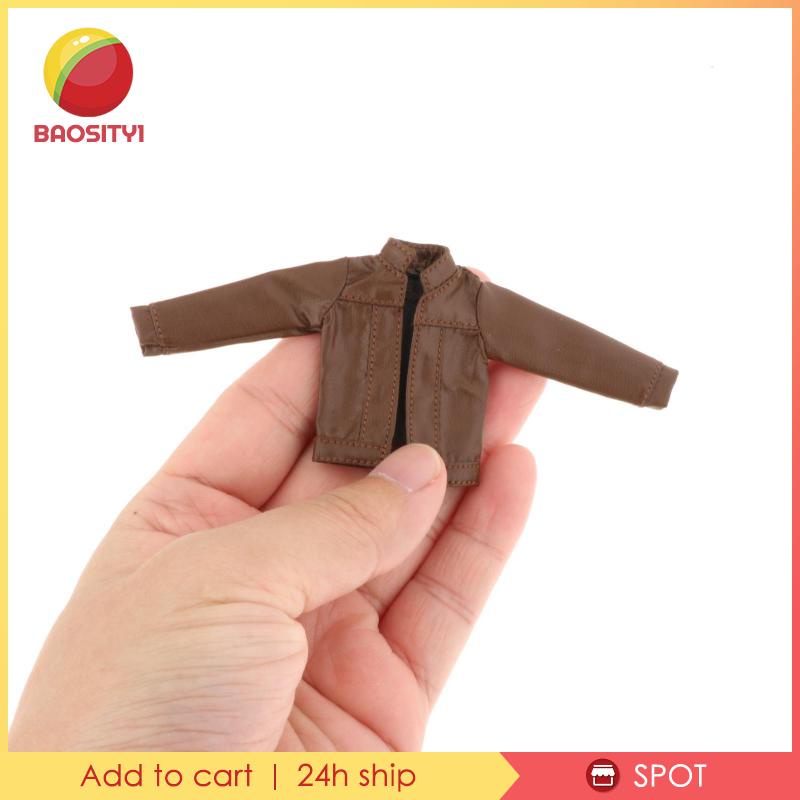 Áo Khoác Da Cho Mô Hình 6 '' inch Tỉ Lệ 1 / 12