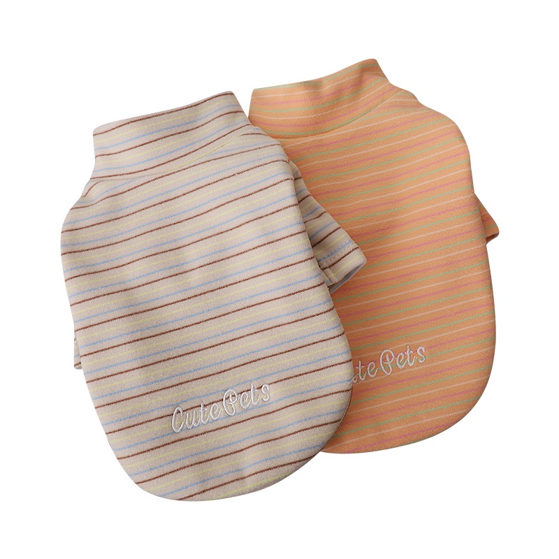 Áo vest Cổ Cao Giữ Ấm Mùa Đông Phong Cách Hàn Quốc Cho Thú Cưng