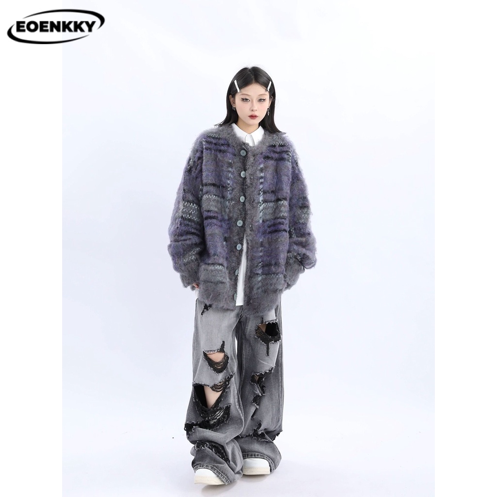 EOENKKY Áo Len áo khoác cardigan  Thời trang hàn quốc Thời trang Cái mới Thoải mái Beautiful WMY2390672 37Z230915