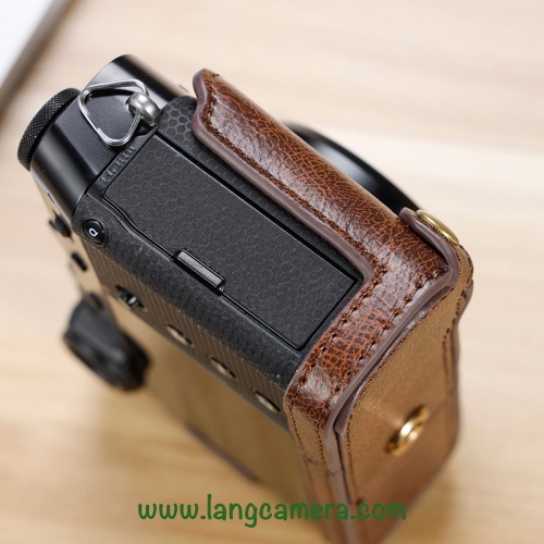 Bao Da -  Halfcase Fujifilm X100V - Mẫu Mới