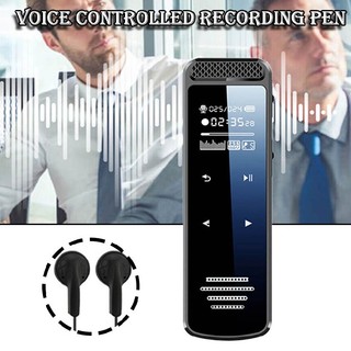 New Mini HD Voice Activated Digital Sound Audio Recorder MP3 Player w/Earphones