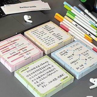 Kem splash ink note pad giá trị cao giấy ghi chú photo pad kế hoạch học tập pad văn phòng phẩm note pad