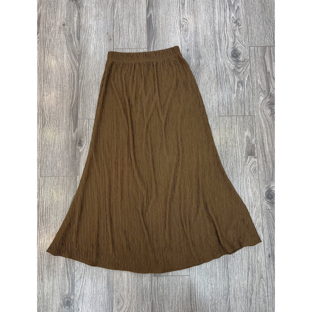 Chân váy nhăn dáng dài xoè nhẹ CV282 SUSSTORE