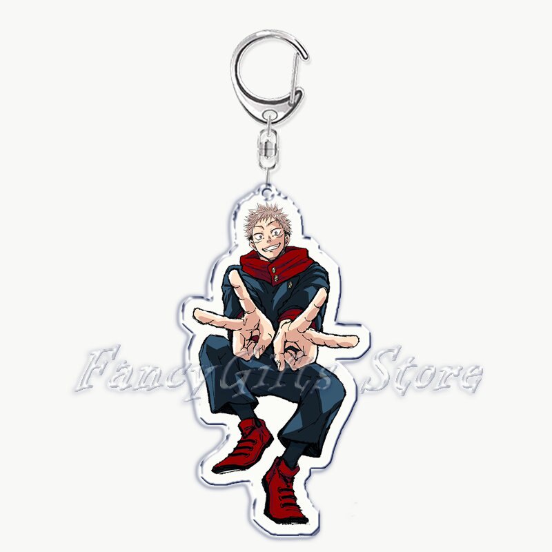 Móc khoá Jujutsu Kaisen 2nd Season Keychain for Women Accessories Gojo Satoru Sukuna Nobara Acrylic Phụ kiện trang trí