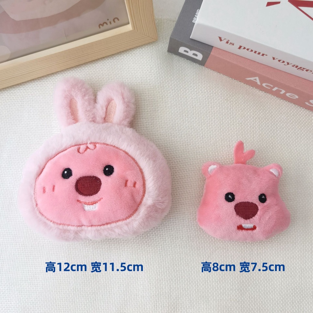 Dễ Thương Phụ Kiện Cài Tóc Hình Tai Thỏ Bông Đáng Yêu