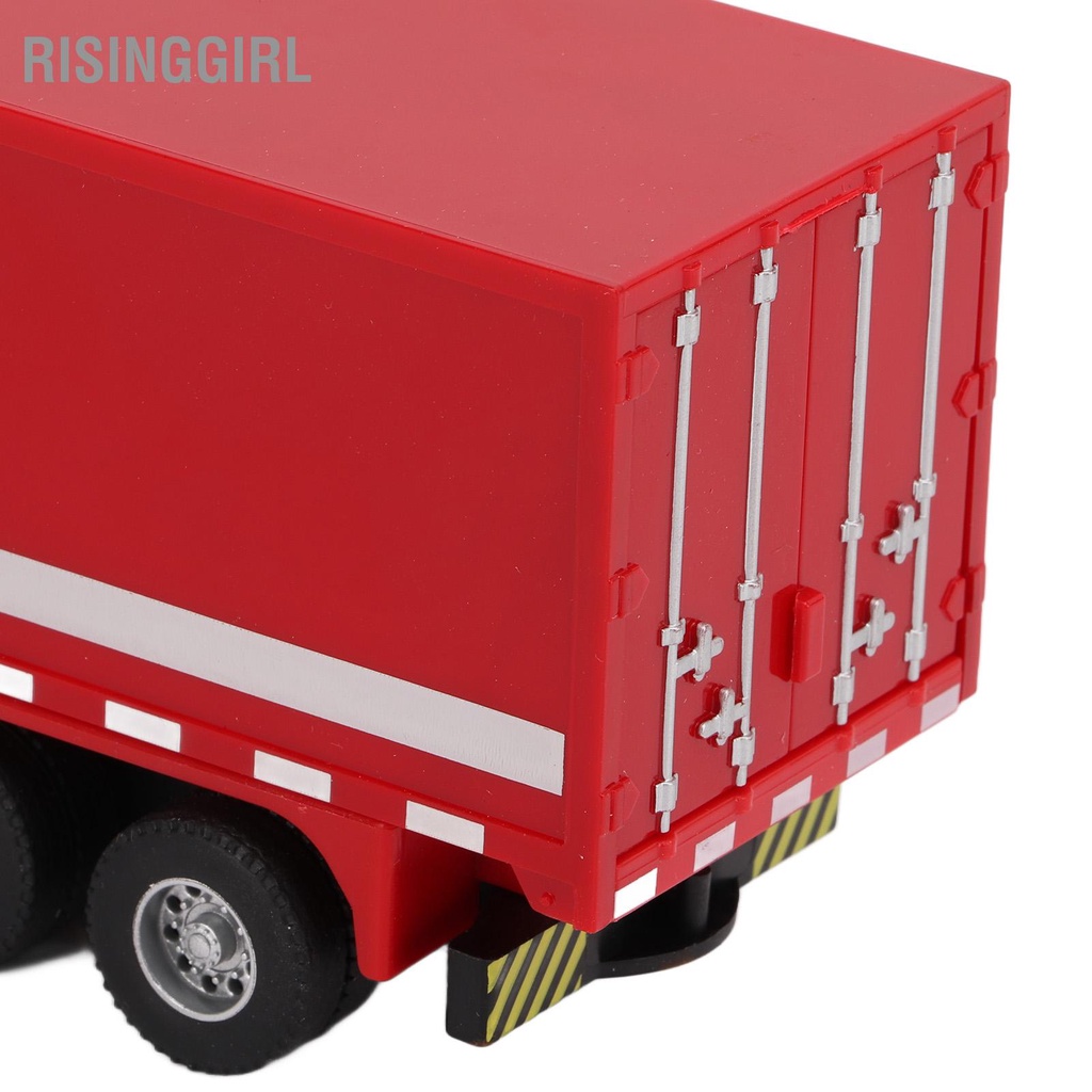1/50 Mô Hình Xe Container Hợp Kim Kéo Lại Kỹ Thuật Vận Chuyển Đồ Chơi Cho Trẻ Em Bé Trai Gái Quà Tặng RisingGirl