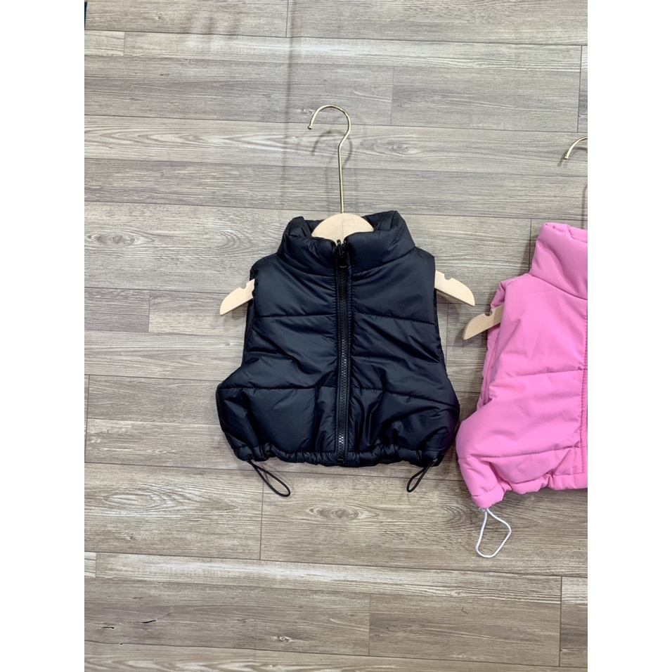 Áo phao gile siu nhẹ cho bé gái size 8-30kg