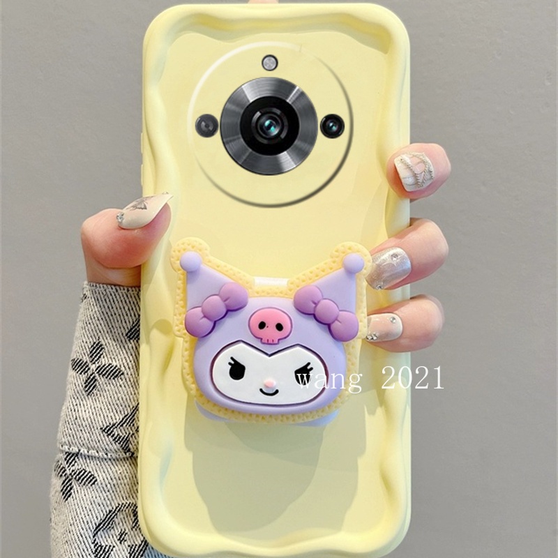 Ốp Điện Thoại Mềm Họa Tiết Hoạt Hình Có Giá Đỡ Cho realme11 10 nfc 4g 5g realme11 pro realme 11 pro + plus 5g 2023