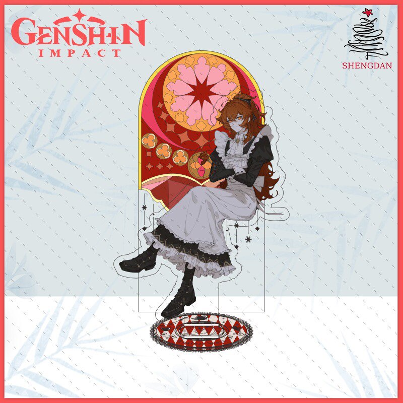 Mô hình đứng standee Hot Game Genshin Impact Figurines Xiao Venti Ayato Tartaglia Razor Kaeya Scaramouche Diluc