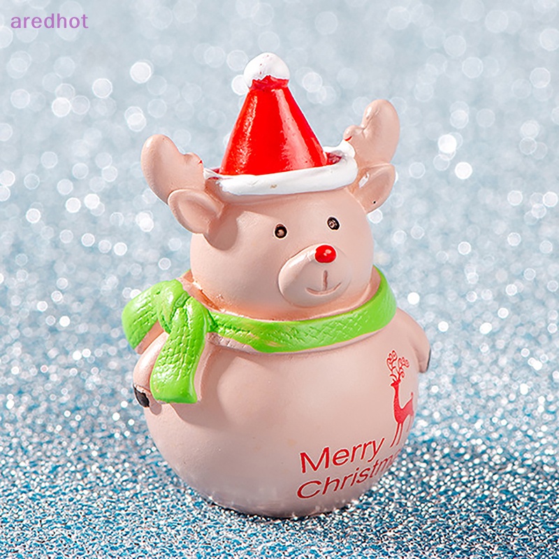 Tượng resin Trang Trí Giáng Sinh / Năm Mới Để Bàn Trang Trí Nhà Cửa Mới