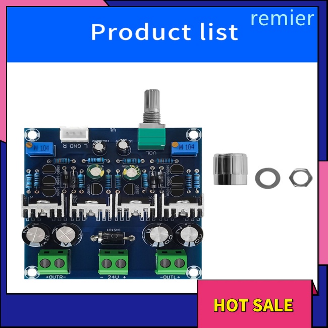 Bảng Mạch Khuếch Đại Âm Thanh tip41c tip42c xh-a851 15w * 2 Chuyên Dụng Cho Loa Gia Đình