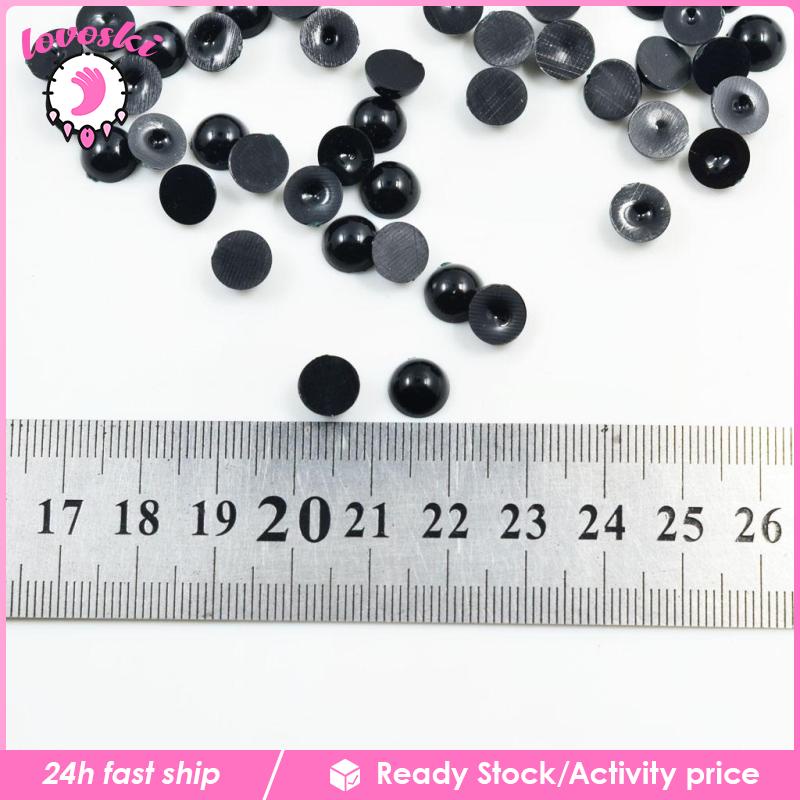 Set 300 Hạt Cườm Nửa Hình Bán Nguyệt Dùng Trang Trí Thủ Công diy