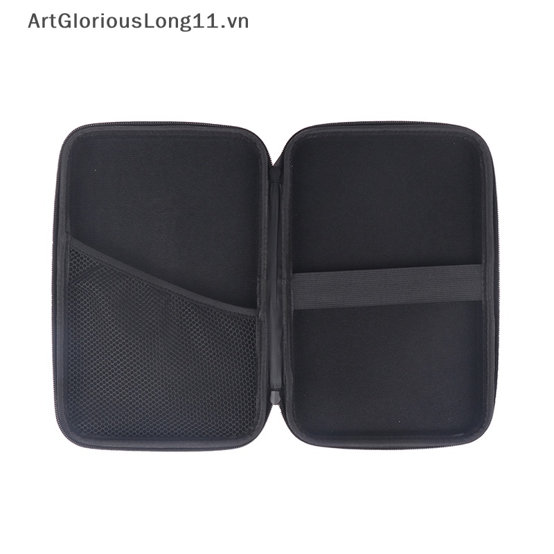 Artgloriouslong Túi Đựng Vợt Bóng Bàn Hình Vuông Cứng Có Khóa Kéo Chất Lượng Cao