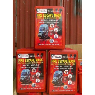 MẶT NẠ PHÒNG ĐỘC  PHÒNG KHÓI KHI HỎA HOẠN  