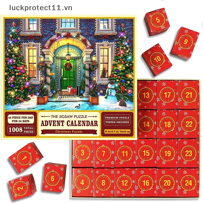 Bộ Đồ Chơi Ghép Hình 2023 # advent calendar 2023 24 Phần 1008 Mảnh Cho Bé
