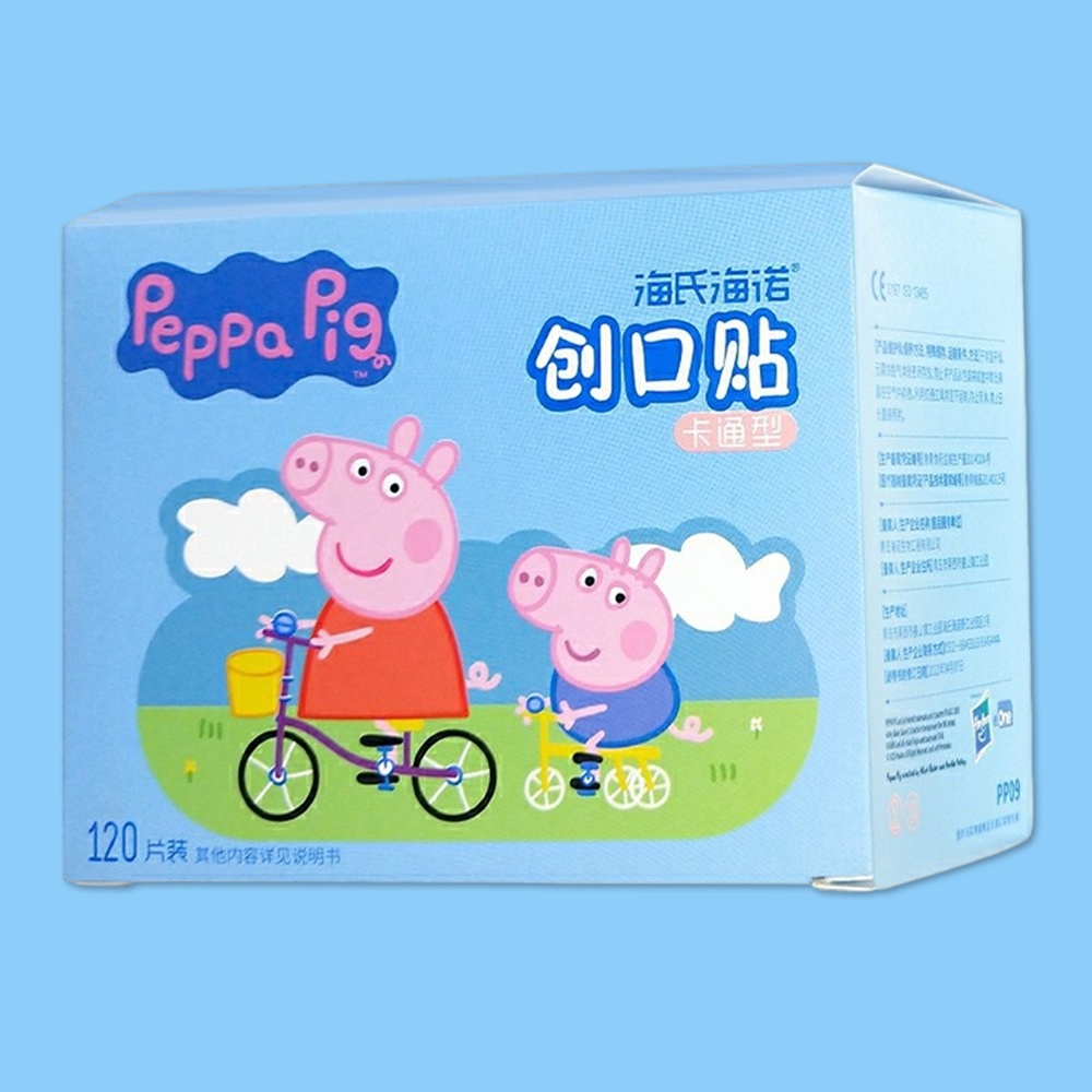 120 Băng Cá Nhân Heo peppa Giàu Có Nhiều Màu Sắc Chống Thấm Nước