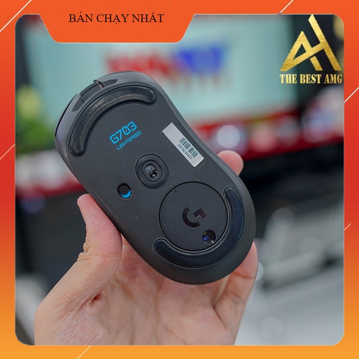 Chuột Máy Tính Gaming Không Dây LOGITECH G703 LED RGB Wireless Chuột PC Laptop Mouse Chơi Game Văn Phòng