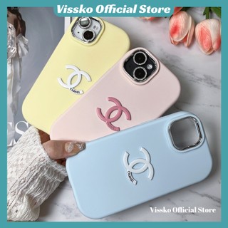 Ốp Điện Thoại Mềm Chống Sốc Màu Kẹo Họa Tiết Chữ c Cho iphone 15 14 13 12 11 pro max xr xs max x
