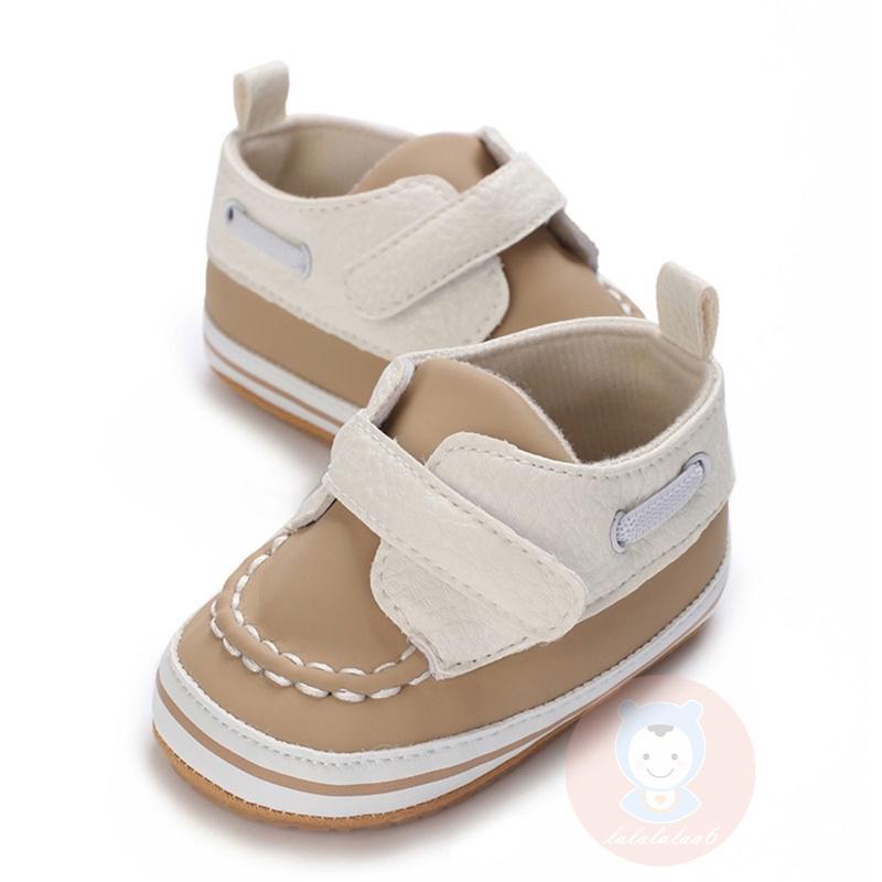 Giày Da pu Mềm Chống Trượt Cho Bé Tập Đi laa6-infant walker