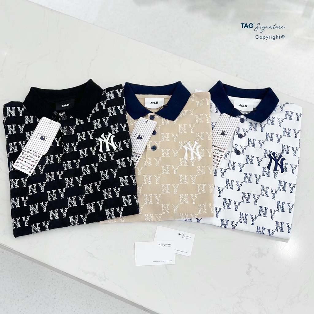 MLB NY Monogram Polo