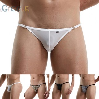 【GIGGLE】Men Briefs Sexy String Thongs Translucent Underwear G-string Jockstrap