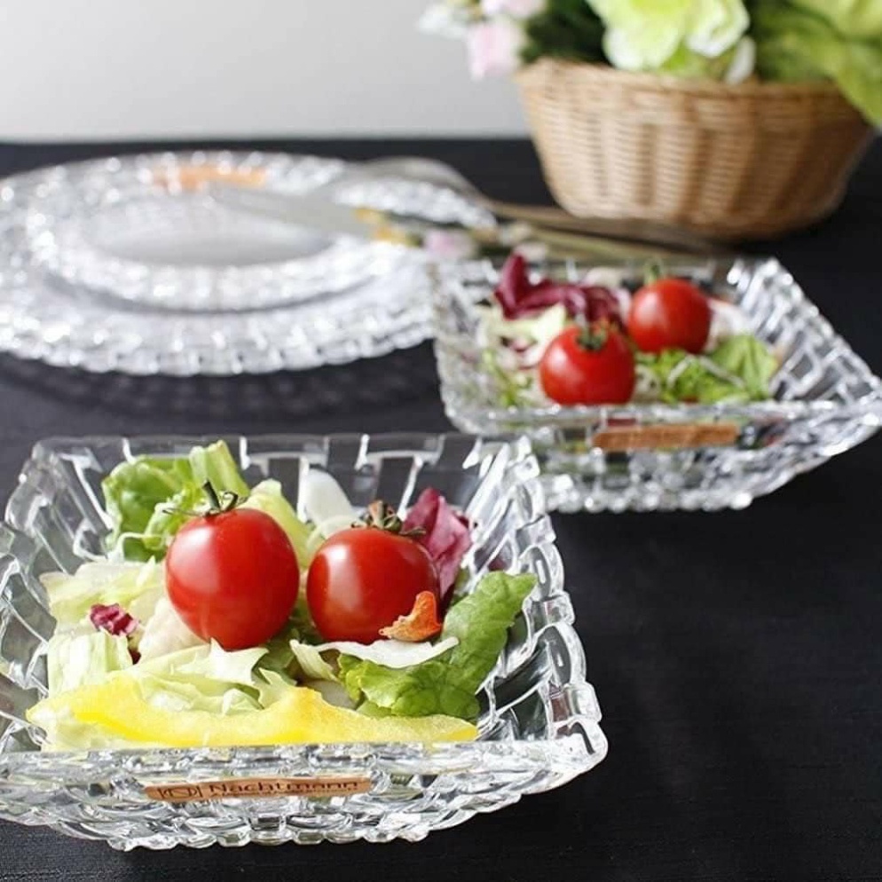 Set Khay Mứt Pha Lê Nachtmann 5 Món, Made in Germany, Hàng Chính Hãng, giadungnhapkhau19