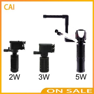 Máy Lọc Nước Bể Cá mini 3 Trong 1 Siêu Êm