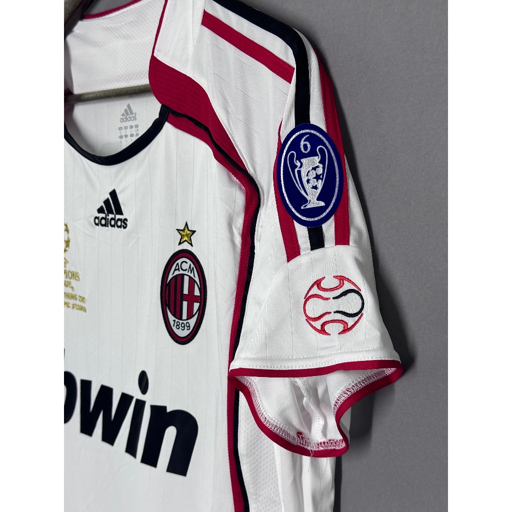 Áo Thun Bóng Đá Ngắn Tay Đội Tuyển Kakashi maldini ac milan 2006-2007