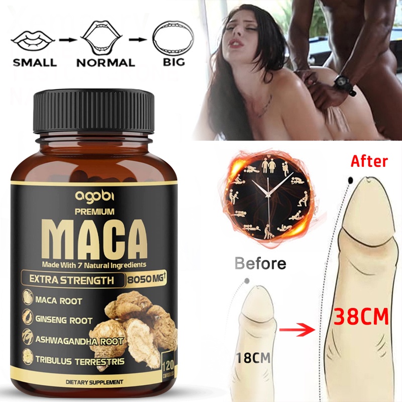 Rễ Maca Cao Cấp 7 Trong 1 Với Ashwagandha, Nhân Sâm, Bạch Tật Lê - Hỗ Trợ Năng Lượng Tự Nhiên, Hiệu Suất Và Tâm Trạng